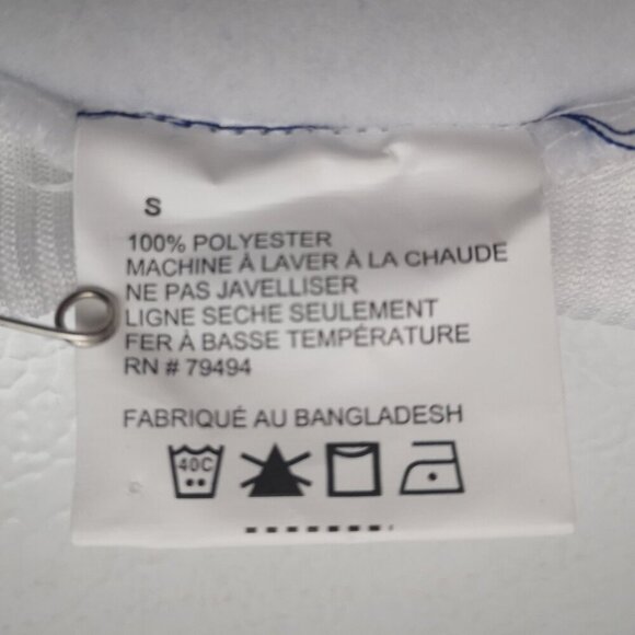 Bud Light Ladies Size Small White Fleece Lined Straight Fit Sweatshirt - Picture 5 of 9